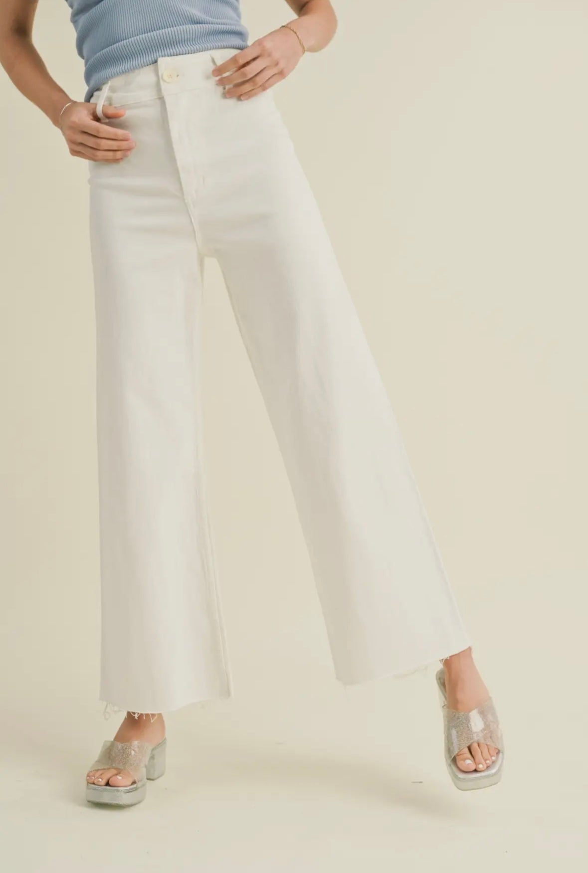 White jeans