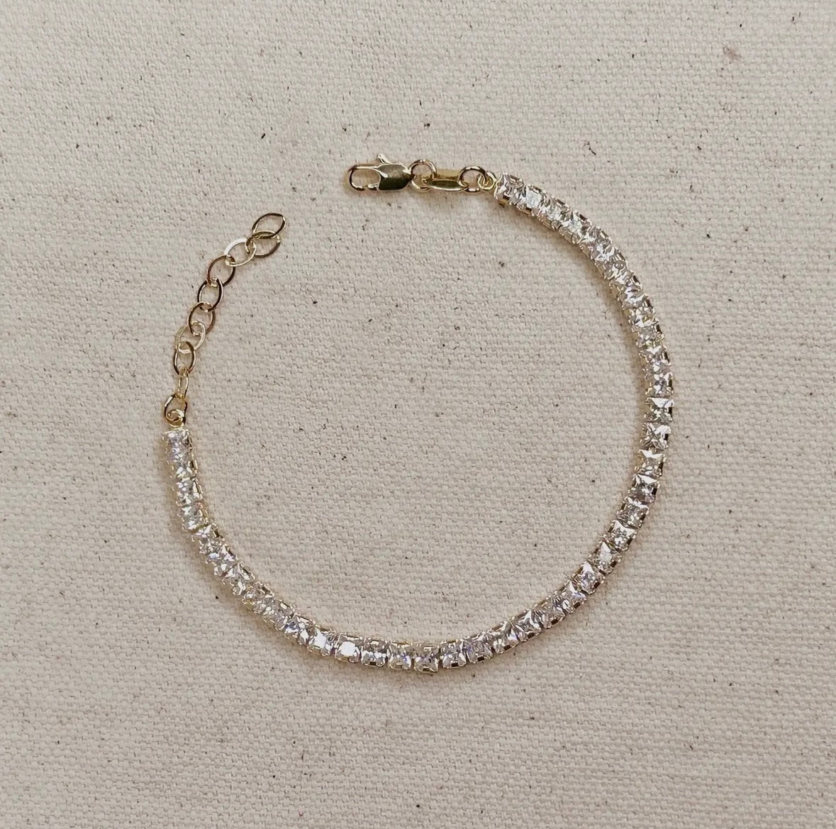 Thick Tennis Bracelet