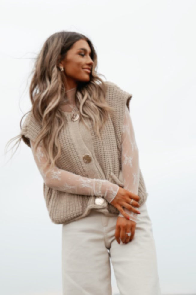 Caramel Cloud Sweater