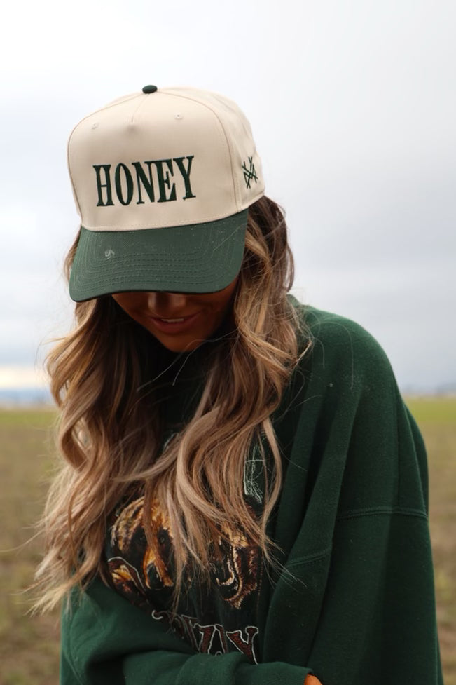 Honey Trucker Hat- Green