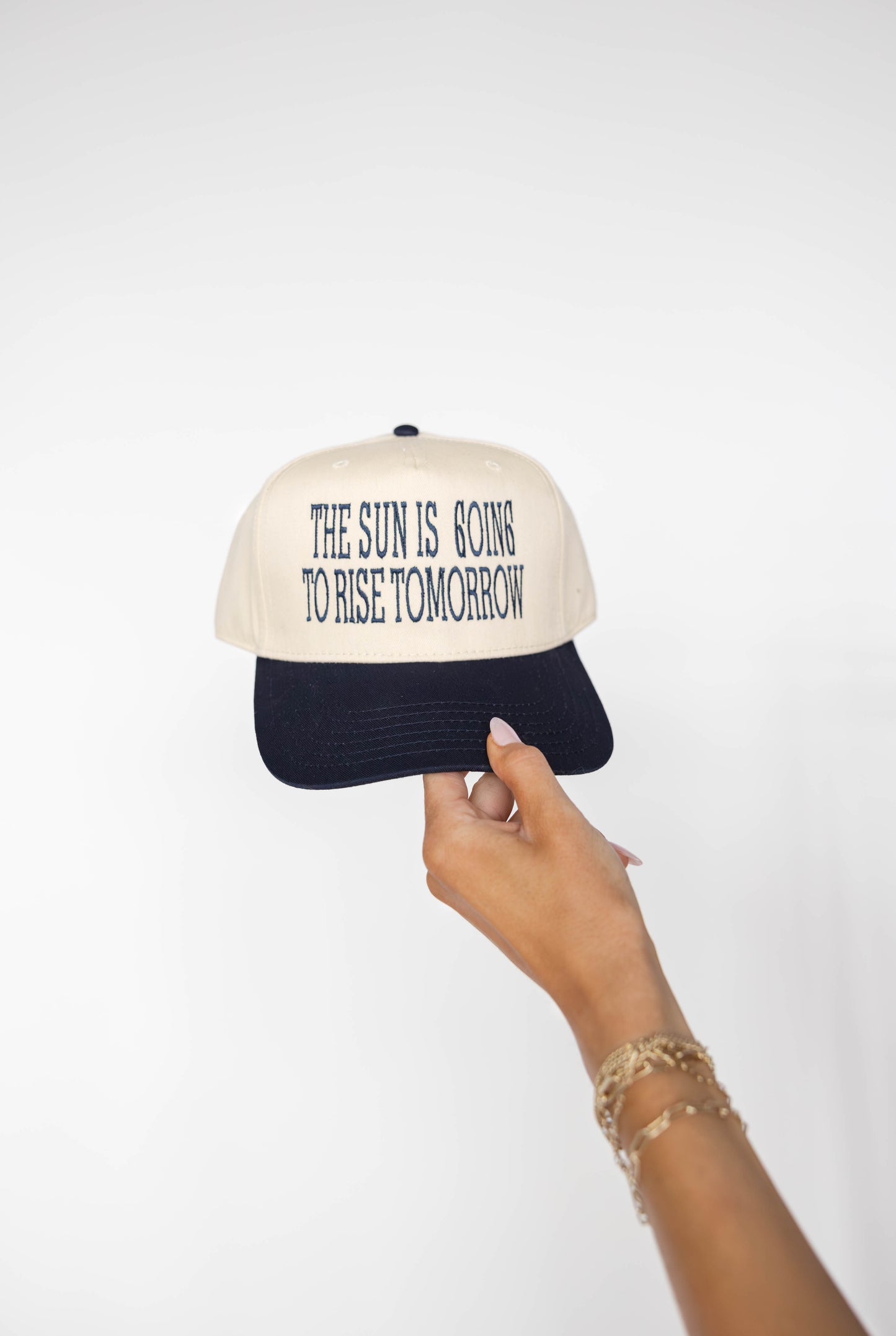 The sun is going to rise tommorow trucker hat