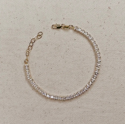 Thick Tennis Bracelet
